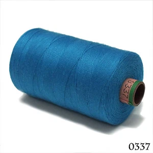Amann 100% Polyester Core-Spun Sewing Thread Sabac 80 1000M Color 0337 Blue - Bild 1 von 2