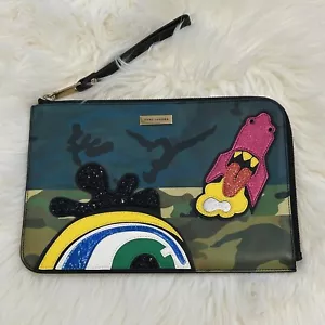 Marc Jacobs Collection Julie Verhoeven Camo Clutch Strukturiert 3D Effekt - Bild 1 von 8