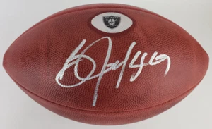 Bo Jackson Signed/Autographed Official Wilson NFL Football (Beckett) - Picture 1 of 6