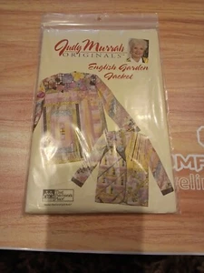 Judy Murrah Originals English Garden Jacket FF Sz 6-24 NIP - Picture 1 of 4