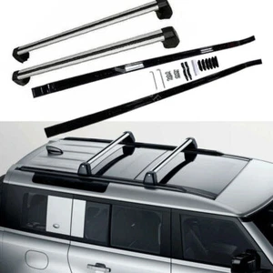 Roof Side Rail Rack Corssbars Cross Bars Fits for LR Defender 4D 110 2020 2021 - Picture 1 of 9