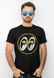 T-shirt logo Moon Eyes tailles S-2xl chemise rockabilly chemise hot rod  