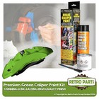 Premium Green Brake Caliper & Drum Paint Kit For Lotus Gloss Finish