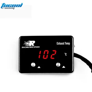 LED Digital 1/8'' NPT Exhaust Gas Temp Gauge EGT Meter Sensor Pyrometer 12V NEW - Picture 1 of 6