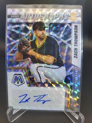 2022 Panini Mosaic Rookie Autographs Fusion Zach Thompson Auto #RAM-ZT - Image 1 of 2