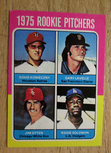 1975 TOPPS MINI, BASEBALL, #624, 1975 ROOKIE PITCHERS