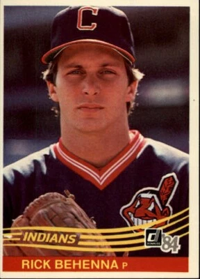 1984 Donruss Baseball #346 Rich Behenna - Image 1 of 2