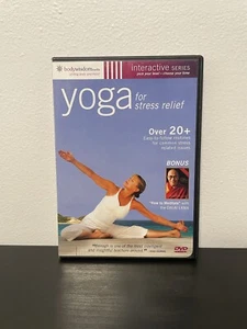 Yoga For Stress Relief DVD Bonus Dalai Lama Meditation Exercise Fitness 2006 - Picture 1 of 4