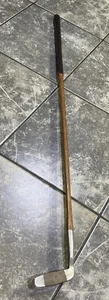 VINTAGE Otey Crisman 77 HB Putter With Hickory Wooden Shaft Leather Grip 35" RH - Picture 1 of 12