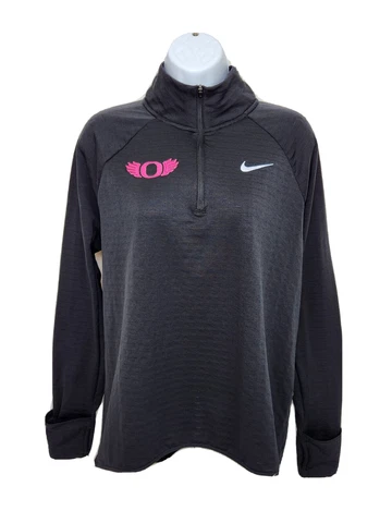 Oregon DUCKS Basketball TEAM-ISSUED Nike Therma-Fit 1/4 Zip JACKET    Women's  L Cover