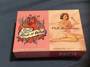 FLIRT ROCK N REBEL AND LUC a LICIAUS EACH .98 OZ Full In Original Container - Picture 1 of 6