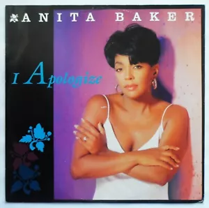 ANITA BAKER - I APOLOGIZE 12" VINYL 1995 ELEKTRA EKR201T *VG/G* - Picture 1 of 4