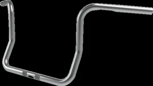 Paul Yaffe Chrome 12" Classic Ape Hanger Handlebars Harley Touring Bagger 96-20 - Picture 1 of 2