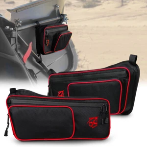 Xprite UTV Rear Door Side Storage Bag Luggage for 2017-22 Can-Am Maverick X3 Max - Picture 1 of 7