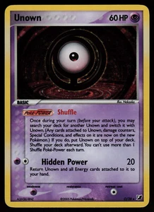 Unown O - O/28 - Pokemon Card Ex Unseen Forces Holo Rare - LP - Foto 1 di 2