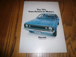 1970 American Motors Hornet AMX Rebel Station Wagons Sales Brochure - Vintage - Picture 1 of 8