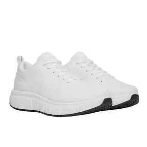 Kirkland Signature Men's Sneaker Comfort Walker Shoes | Color White | US Sz 12 - Picture 1 of 5