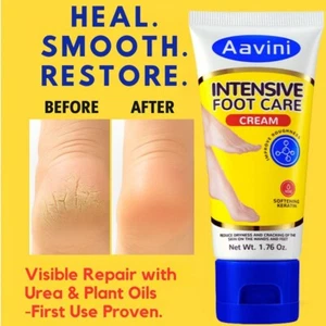 Aavini Intensive Fußcreme 50g - beruhigt trockene Füße & repariert rissige Fersen - Bild 1 von 17