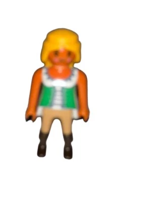 Playmobil Pirate's Bride Promo Female Figure Klicky Vintage 1993 Green Corset - Image 1 of 4