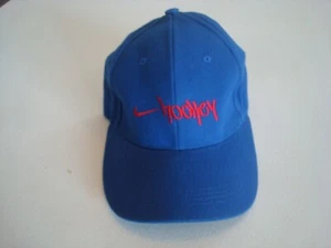 NIKE HOCKEY TEAM TRUST FITTED SZ S/M DEADSTOCK HAT CAP VINTAGE P2 - Picture 1 of 2