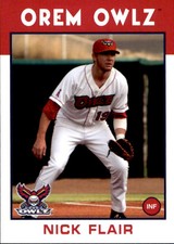 2016 Orem Owlz Grandstand #7 Nick Flair New Orleans Louisiana LA Baseball Card