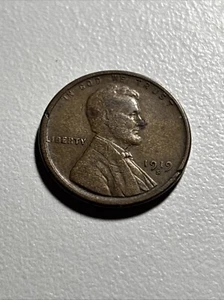 1919-S Fine Lincoln Cent Wheat Penny 1 One Coin Pt-19s2 - Picture 1 of 2