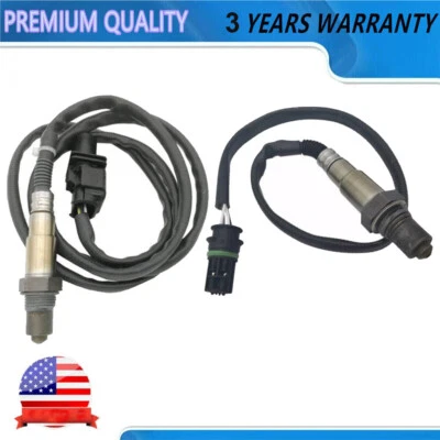 Sensor de oxígeno 2 piezas para BMW 328i 2007-2013 2008-2010 X3 X5 aguas arriba y aguas abajo Foto 1 de 4