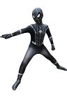 Kids Size S Black Spiderman Halloween Superhero Costume Cosplay Suit Jumpsuit