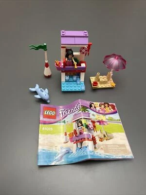 41028 Lego Friends - Emma's Lifeguard Post completo con instrucciones sin caja Foto 1 de 4