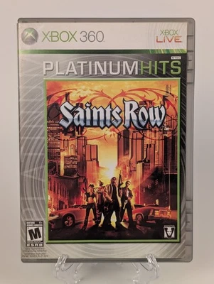 Saints Row Platinum Hits (Microsoft Xbox 360) ➡️CIB  - Tested - Near Mint 📀! - Image 1 of 4