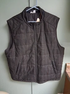 Tommy Bahama Men's Reversible Full Zip Vest NWT Gray XXL The Vest Of Both Worlds - Picture 1 of 16
