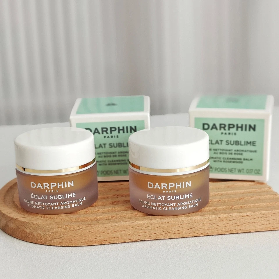 Nuevo bálsamo limpiador aromático de palo de rosa Dauphin tamaño de viaje 5 ml/0,17 oz cada uno x 2 Foto 1 de 1