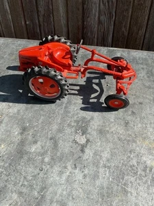 Vtg 1948 Allis Chalmers "G" Antique Tractor No. 1 Die Cast 1:16 - Scale Models - Imagen 1 de 7