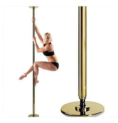 X-POLE Sport (XS050-TG) Static Exercise/Dance Pole - Titanium Gold - 50mm - Image 1 of 3