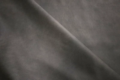 Estofamento de couro cinza escuro couro de vaca inteiro 50 pés quadrados impressionante frete grátis - Imagem 1 de 4