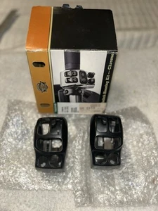 Harley Davidson Chrome Switch Housing Kit 7-500185 Black NIB - Picture 1 of 8