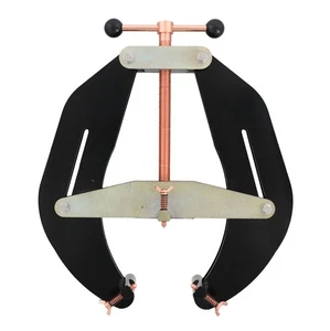 Steel Dragon Tools® große Rohrschelle passend für 5" - 12" Rohr für Rohrverschraubung Schweißen - Bild 1 von 4