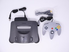 Nintendo N64 Console w/ Cords & Controller Region Free Fully Working US Seller