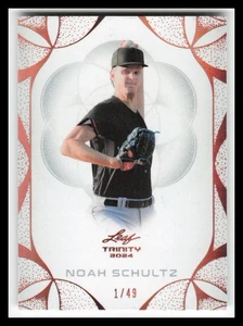 Hoja Trinidad 2024 Bronce #161 Noah Schultz Serie #1/49 - Imagen 1 de 2