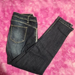Sandro Ferrone Jeans Donna 44 Vita Bassa Gamba Dritta Lavaggio Scuro Italia - Foto 1 di 13