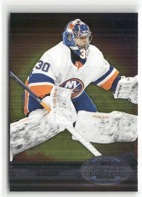 2020-21 SkyBox Metal Universe #R-48 Ilya Sorokin 1997-98 Retro ☘️1B7 - Image 1 of 2