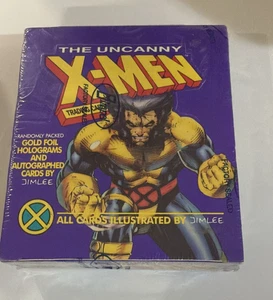 1992 Impel Marvel The Uncanny X-Men Trading Card Box LILA FABRIKVERSIEGELT - Bild 1 von 2