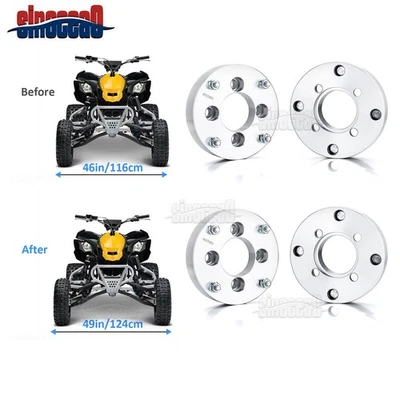 4pcs 1.5" 4x110 to 4x156 ATV Wheel Adapters Fits For Arctic Cat 4/110 to 4/156 - Image 1 of 4