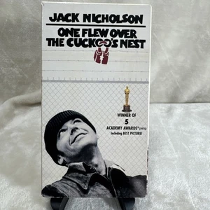 One Flew Over the Cuckoo's Nest 1997 VHS Tape Jack Nicholson, 1975 Best Picture - Picture 1 of 6