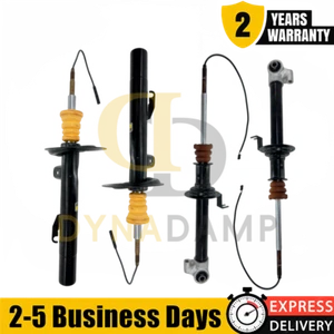 4x Front Rear Shock Absorbers Struts Assys EDC Fit BMW E38 740i 750i 1995-2001 - Picture 1 of 12