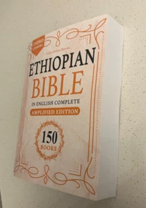 ETHIOPIAN BIBLE IN ENGLISH COMPLETE 150 BOOKS: Amplified Bible Paperback Edition - Picture 1 of 7