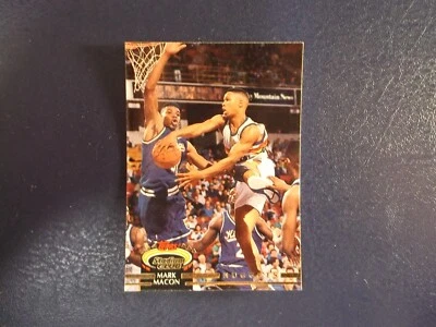 1992-93 Topps Stadium Club Basketball Mark Macon Card # 16 - Image 1 of 2