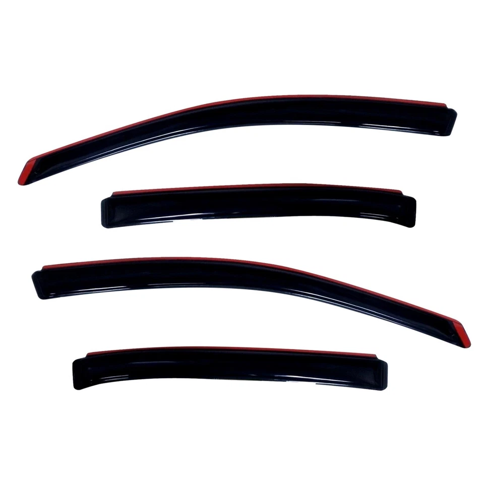 AVS Front & Rear In-Channel Smoke Acrylic Window Ventvisor for 10-18 Ford Taurus - Изображение 1 из 4