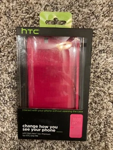 HTC Dot View Ice-Premium Hülle für HTC One M9 - Candy Floss Pink - Bild 1 von 2