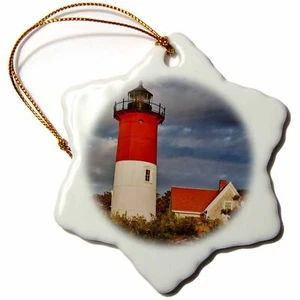 3dRose Nauset Light, Cape Cod National Seashore, Eastham, Massachusetts. 3 inch - Picture 1 of 1